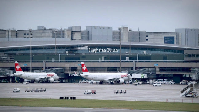 Foto vom Flughafen Zürich