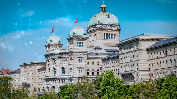 Das Bundeshaus in Bern